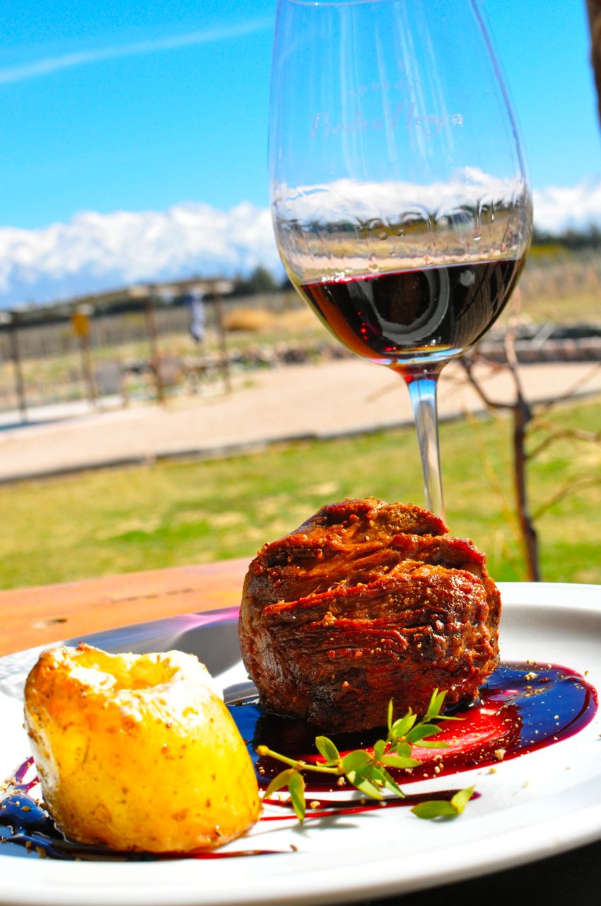 Mendoza winery lunch